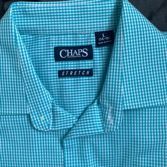 2 Chaps long sleeve dress shirts (Boys 14-16) - Picture 3 of 4